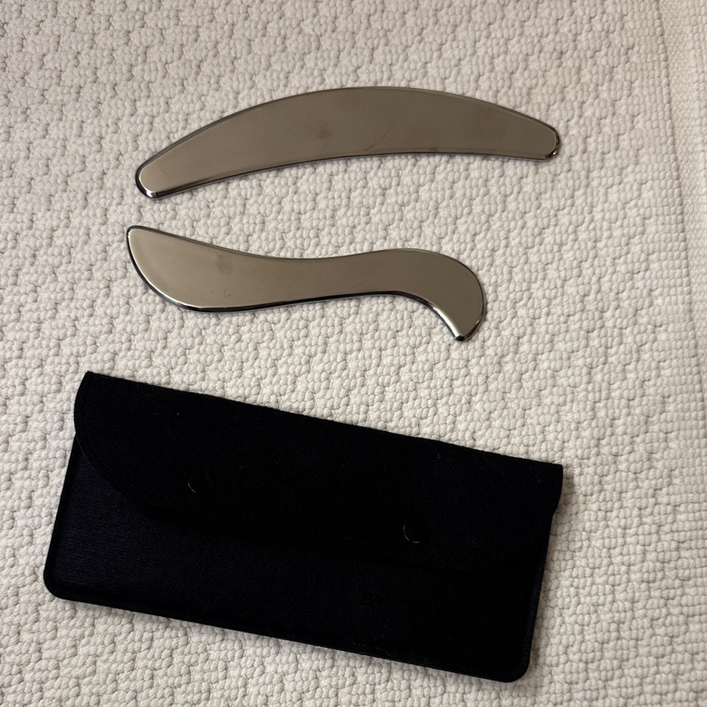 Silver Body Massage Tools Set